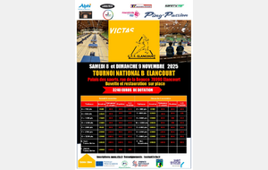 Tournoi National B René REY Elancourt 2025